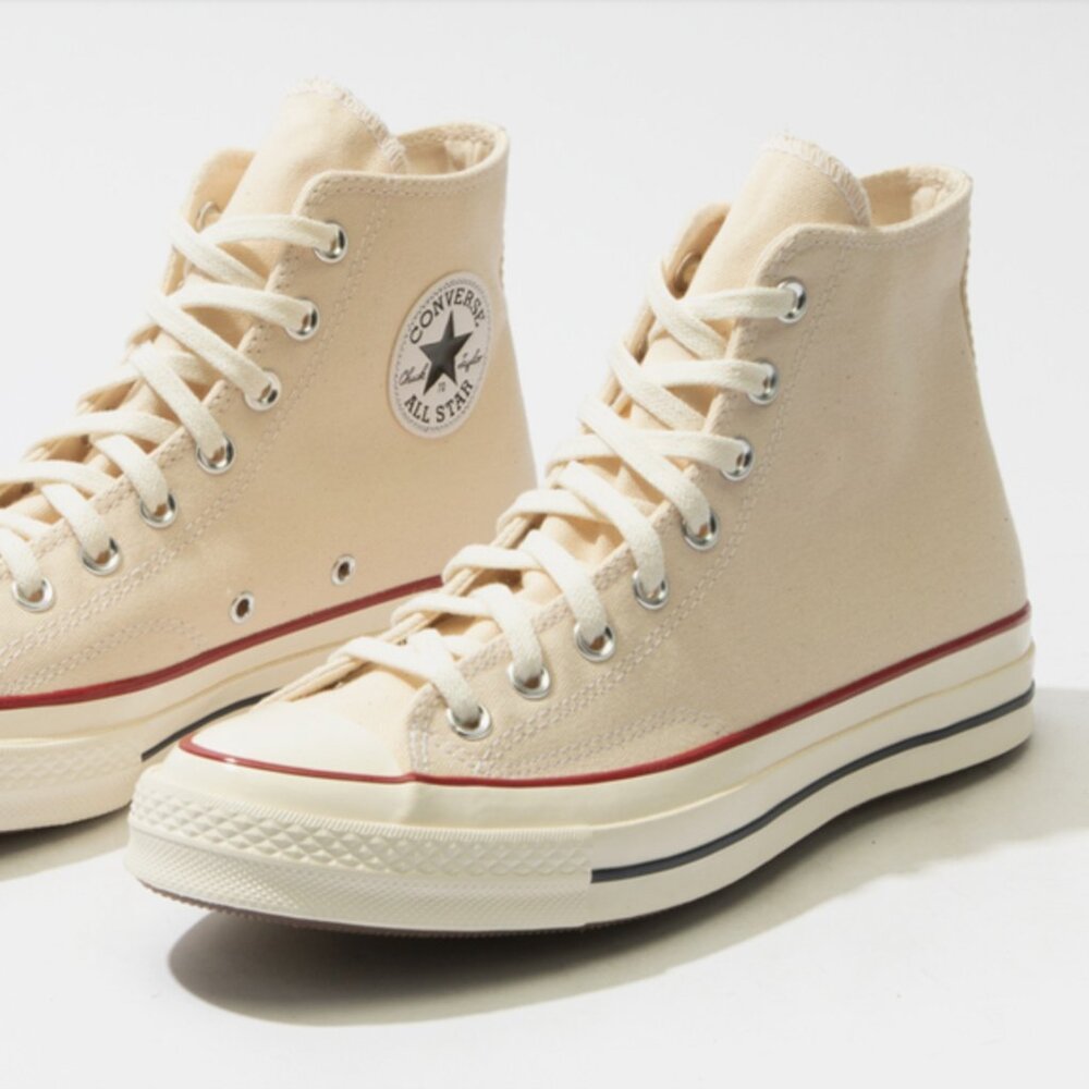 Converse Chuck 70 High Top Shoes - Parchment Color - Size 8.5
